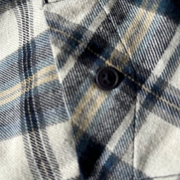 BOSTON TRADERS Mens Flannel Shirt Size Large - Picture 6 of 6